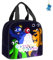 AII Lover Anime Rainbow Lunch Bag with Friends Keychain,Cute Lunch Box Portable Insulated Lunch Tote Bag Thermal Cooler Bag for Teens Students. (C)