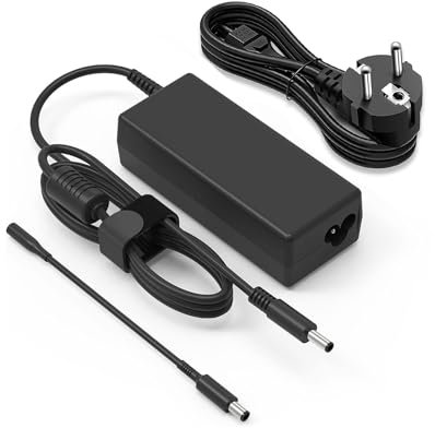 65W Chargeur Dell Ordinateur Portable - Compatible Dell 65W inspiron 13 14 15 17 3000 5000 7000 Series & Vostro 15 14 13 5000 3000 Series Adaptateur Secteur