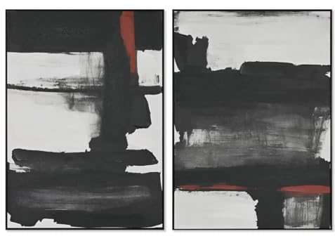 Home ESPRIT Abstraktes urbanes Bild, 100 x 4 x 140 cm, 2 Stück