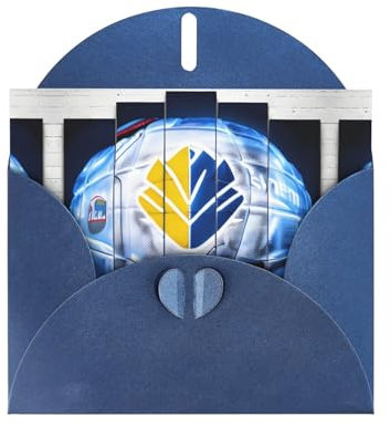 LXqlSS Verschiedene Eishockey-Geburtstagskarten, Perlglanz-Papier, perfektes Grußkarten-Sortiment