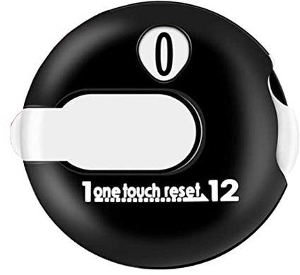 Missmisq Golf Schlagzähler Golf Score Zähler Stroke Counter Golf Ergebnis Zähler Golf Punkt Zähler Punkt Zähler Bis Zu 12 Schlag Punkte Golf Zähler Klicker Punktezähler Golf Ergebnis Indikator