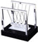 Glowing Newton Swing Ball, Newtons Cradle LED Light Up Energy Home Office Science Toys Home Decor for Home Study Decor Office Desk Ornament Gift (A)