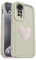 PanXCase Hülle für Xiaomi Redmi Note 11 4G / Redmi Note 11S 4G - Handyhülle 3D Herz Motiv Design Süß Silikonhülle, Kameraschutz Mädchen Stoßfest Kratzfeste Schutzhülle (White)