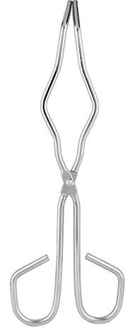 BORDSTRACT Pince à creuset en acier inoxydable, pince de four de fusion d'or de précision, pour le moulage et la fusion de métaux, la fabrication de bijoux