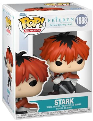 Funko Pop! Animation: Frieren - Stark - Frieren Beyond Journeys End - Figura de Vinilo Coleccionable - Idea de Regalo - Mercancia Oficial - Juguetes para Niños y Adultos - Anime Fans