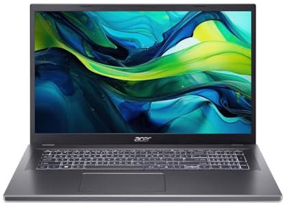 ACER Aspire 17 (A17-51M-74E2) 17,3 Full HD, IPS, Intel i7-150U, 16GB RAM, 512GB SSD, Linux (eShell)