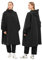 LARKSON Regenponcho Damen Herren Schwarz - Lykke - Regenmantel für Fahrrad Outdoor Festival - Wassersäule 10000 mm - Regenjacke Wasserdicht mit Verschweißten Nähten