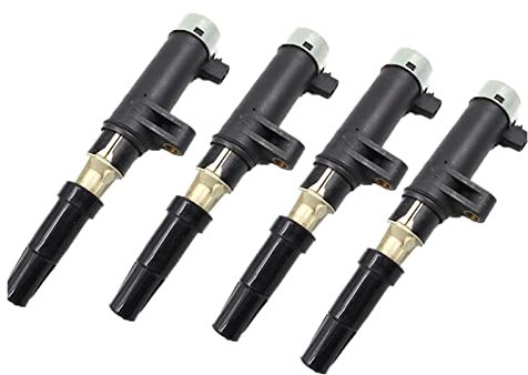 VBPBHFFNMW 4 STÜCK Zündspule Fit for Renault Megane Fit For Fit For Scenic Fit for Clio Fit For Espace Fit For Kangoo Fit For Trafic Fit for Grand Fit For Modus Fit for Opel Fit For Vivaro Fit for Vau