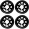 4x Dotz Felgen Pharao dark 6.0Jx15 ET45 5x139.7 kompatibel mit KIA Sportage