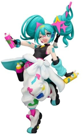 Hatsune Miku Trio-Try-iT PVC Statue Miku Paint Girl 19 cm