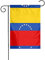 GGNKDL Bandera de Venezuela con impresión de bandera de jardín, decoración de patio al aire libre, adecuada para todas las estaciones, 12 x 18 pulgadas