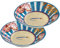 Rose & Tulipani Litorale Piatto Fondo Set 2 Pezzi 21cm Melamina