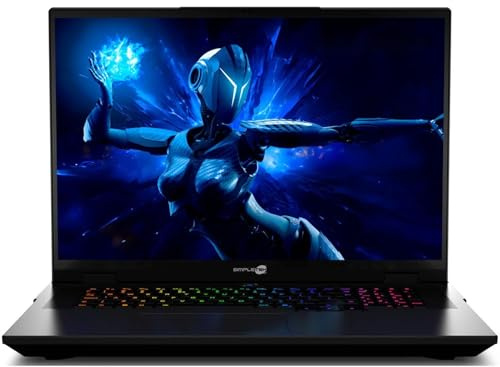 SIMPLETEK - Laptop Gaming 18 QHD+ 240Hz | Ultra 9 275HX 96GB DDR5 120GB SSD RTX 5090 24GB | Win 11 Home Tastiera italiana RGB (Ricondizionato)
