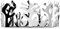 Alessi Mediterraneo ESI18 Design Serviettenhalter, Edelstahl, Poliert,18.5 x 21.3 x 13.5 cm