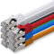 1aTTack.de 0,25 m - 7 couleurs - 7 pièces Câble réseau CAT.7 Câble patch SFTP PIMF LSZH Câble Lan Gigabit 10Gb s Câble brut cat7 avec connecteur RJ45 Cat6a compatible avec CAT5 CAT6 cat7 cat8