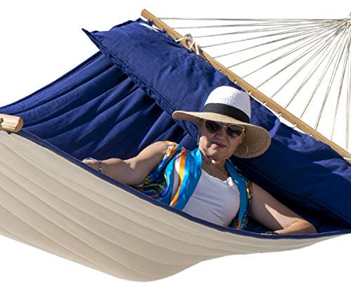 Unbekannt Lola Luxus Stab Hängematte gefüttert American Hammock Lifestyle Ocean mit Kissen