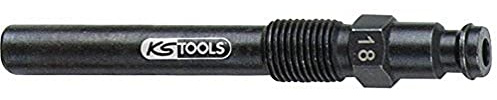 KS Tools 150.3678 Glühkerzen Adapter, M10x1,0 mit Außengewinde, Länge 75 mm