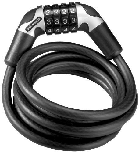 Kryptonite Kryptoflex 1018 Combo Cable Lock - Black by Kryptonite