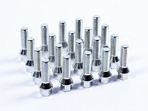 20 Bolzen Radschraube Schraube Kegelbund Kegelkopf M12x1,5-40mm Gewindelänge