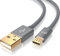 CSL - 5m Micro USB Kabel - 2,4A Schnellladekabel - Nylonkabel Metallstecker - High Speed Ladekabel Datenkabel für Android Smartphones Samsung Galaxy HTC Huawei Sony Nexus Nokia Kindle