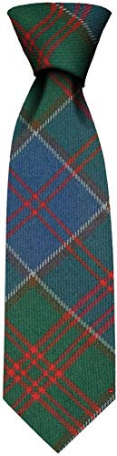 I LUV LTD Gents Neck Tie Stewart Of Appin Hunting Ancient Tartan Lightweight Scottish Clan Tie