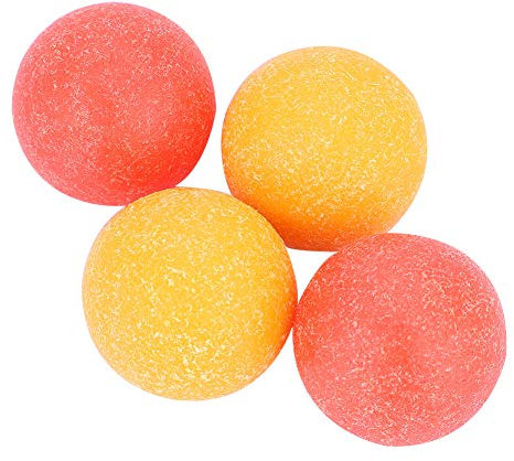 VGEBY 4Pcs Tischkicker, 36Mm Mini Tischfußballkugeln Aufgeraute Oberfläche Tischfußbälle Kinderspielzeug Für Draußen