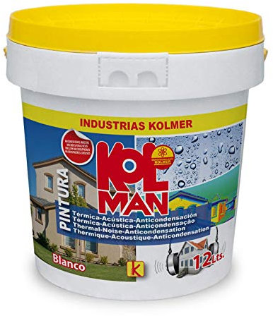 PINTURA AISLANTE TERMO-ACÚSTICA ANTICONDENSACIÓN KOLMAN. (750 ml.)