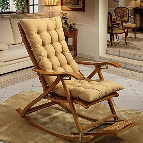 HUIPYOU Cuscino Imbottito per Poltrona Sdraio Relax (120 cm), Cuscino per Sdraio Lettino, Ideale per Interni ed Esterni, Giardini, Cortili, terrazzi