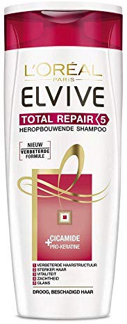 Confezione da 3 – L'Oréal Elvive Total Repair 5 Shampoo – per capelli secchi e danneggiati – 250 ml