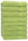 Betz 8 Stück Handtücher Set Größe 50 x 100 cm Handtuch Premium 100% Baumwolle (avocadogrün)