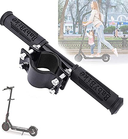 Elektroroller Scooter Kinderhandlauf,Griffstange Verstellbare Höhe Upgrade mit rutschfester Matte Aspirer (25-40 mm)