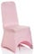 WedDecor Spandex Chair Cover Stretch Fabric Removable Washable Protective Chair Slipcovers For Weddings Banquets Ceremony Hotel Dining Parties Decor, Baby Pink, 10pcs