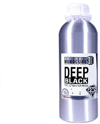 Monocure 3D 3DT-3926DBK-1250B Pro Deep Black Resin, 1.25l, Schwarz