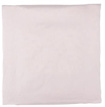 KraftKids Bezug für Wickeltischauflage Doppelkrepp Rosa breit 78 x tief 78 cm z. B. für MALM oder HEMNES Kommodenaufsatz von KraftKids