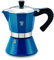 Pezzetti, Bellexpress Kaffeemaschine mit 6 Tassen aus lebensmittelechtem Aluminium, Deckel aus Kunststoff, Dichtung aus lebensmittelechtem Silikon, hitzebeständiger Griff für Induktion, Ottanium
