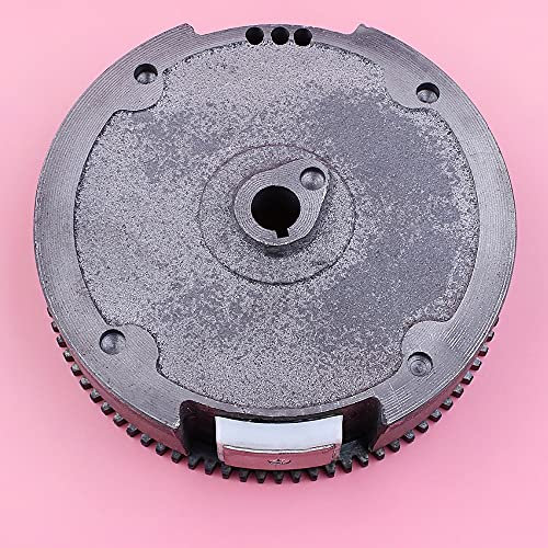 Volant d'inertie électrique compatible avec Honda GX160 GX200 5.5HP 6.5HP 168F GX 160 200 tondeuse à gazon moteur à essence partie moteur (Color : China)