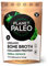 Planet Paleo Organic Bone Broth Collagen Protein Powder (225g, 25 Servings) Herbal Defence with Oregano & Thyme, Grass-Fed, Keto, Low Carb, High Protein Drink or Add to Soups & Savoury Recipes