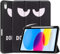 Apple iPad 10.9 (2022) Hülle Tri-Fold Don't Touch Me Print