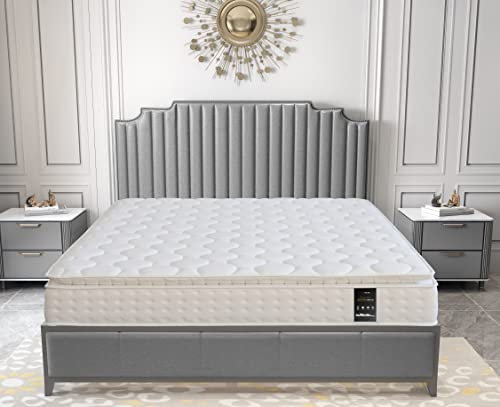 Visco Therapy Gold 3000 5 Zone Pocket Spring Mattress, Foam Encap, High Density, Comfort Foam, with Soft Knitted Fabric Top, 4FT6 (Double)