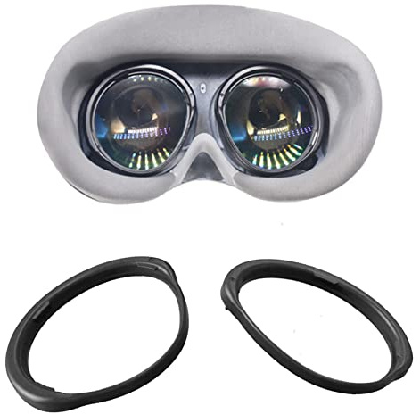 Brillen-Abstandshalter für Pico 4 Objektiv, kratzfester Ring, magnetischer Brillen-Stoßfängerrahmen, schützt Kurzsichtigkeit, Brille vor Kratzern, VR-Objektivschutz, Zubehör, kompatibel für Pico 4