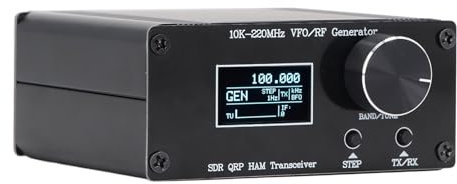 Oscilador de Frecuencia Variable 10kHz a 220MHz 0.5PPM Reloj Generador de Señal de Alta Precisión SDR QRP HF Transceptor Generador de Frecuencia