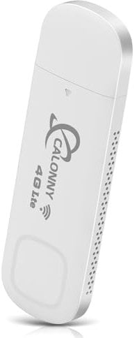 Calonny 4G LTE USB WiFi con SIM Chiavetta Internet cat4 150mbps Wreless Modem,Alternativa per ADSL,non navigare modifica APN Applica A negozio/casa/campe