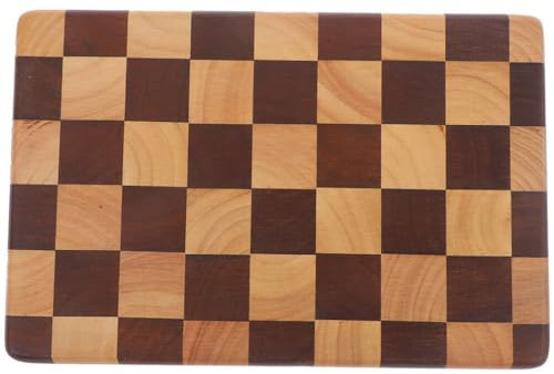 HOLIDYOYO Tagliere in Legno Tagliere Da Cucina Bifacciale Per Verdure Pane E Formaggio