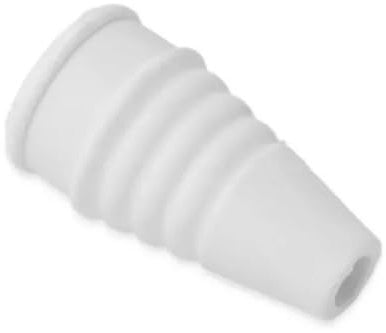 Vision4ever Short 3/4 Inch Tap Swirl Nozzle – Anti-Splash Flexible Rubber Top for Kitchen and Bathroom