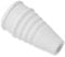 Vision4ever Short 3/4 Inch Tap Swirl Nozzle – Anti-Splash Flexible Rubber Top for Kitchen and Bathroom