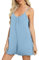 Latzhose FüR Damen Kurz Damen Einfarbig Modischer Casual Pocket Kurzer Overall Sexy Sport Outfit Damen (Sky Blue, XL)