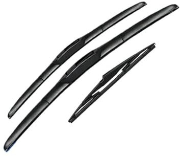 YZCSYBBF Vorne Hinten Scheibenwischerblätter Hybrid Auto Zubehör Für Toyota Für Corolla E210 Touring Sports 2018-2023 Scheibenwischerblätter(RHD)