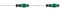Wera Kraftform 335 Parallel Slotted Tip Screwdriver, 2.5mm x 75mm, Pack of 2