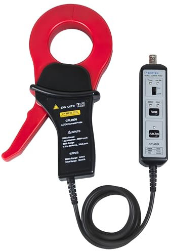 Sonda de corriente para osciloscopio CYBERTEK Sonda de corriente CA/CD de baja frecuencia CPL2000 2000A/10kHz CPL4000 4000A/5kHz con corriente pico de 3000Apk/5600Apk (CPL4000 4000A/5kHz)