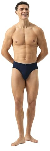Mey Herren Slip Serie Dry Cotton | Klassischer Sitz, high-leg, Innenliegender Webbund, Mit Weblabel, Flache Beinabschlüsse, Klimaanlage, Gr. 4-8